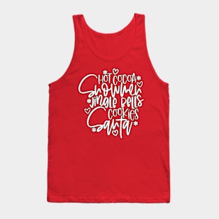 words that describe the Christmas season Tank Top